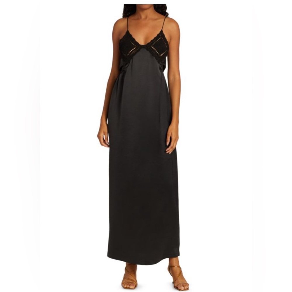 LVIR Crochet Slip Dress